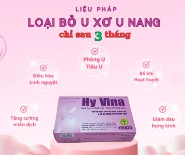 Viên Uống Tiêu U Hy Vina